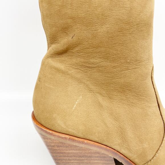 Dolce Vita Women's Volli Pointed-Toe Western Booties Tan Size 6 - Picture 11 of 15